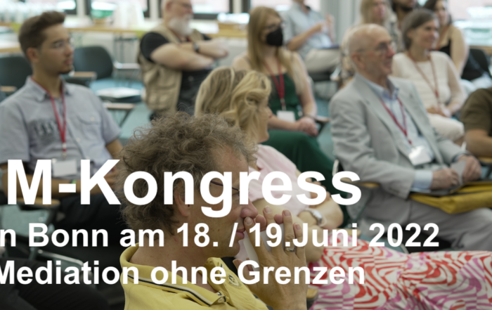 Kongress Mediation ohne Grenzen