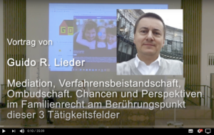 Familienmediation, Verfahrensbeistandschaft, Ombudschaft @ online